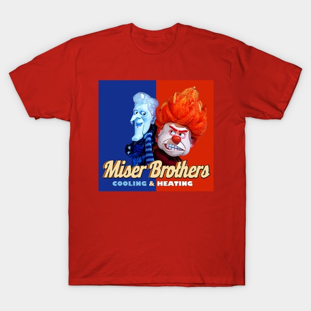 Heat Miser Brothers T-Shirt by 6ifari